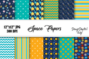 Download Space Digital Scrapbook Papers, Downlaod - Scrapbook paper Collection